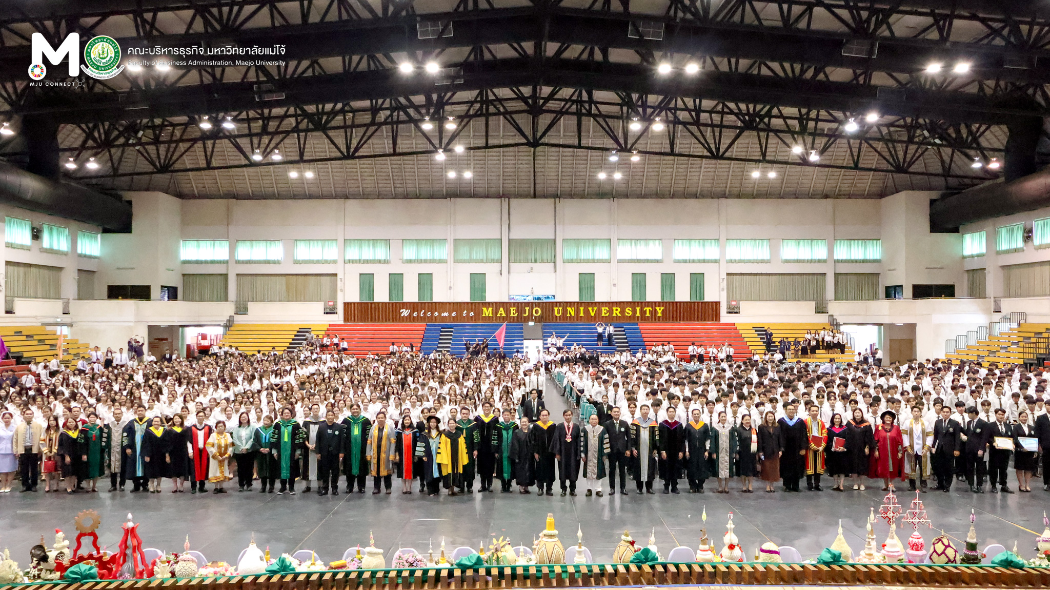 คณะบริหารธุรกิจร่วมพิธีไหว้ครู พร้อมเชิดชูอาจารย์-บุคลากรดีเด่น ประจำปี 2568