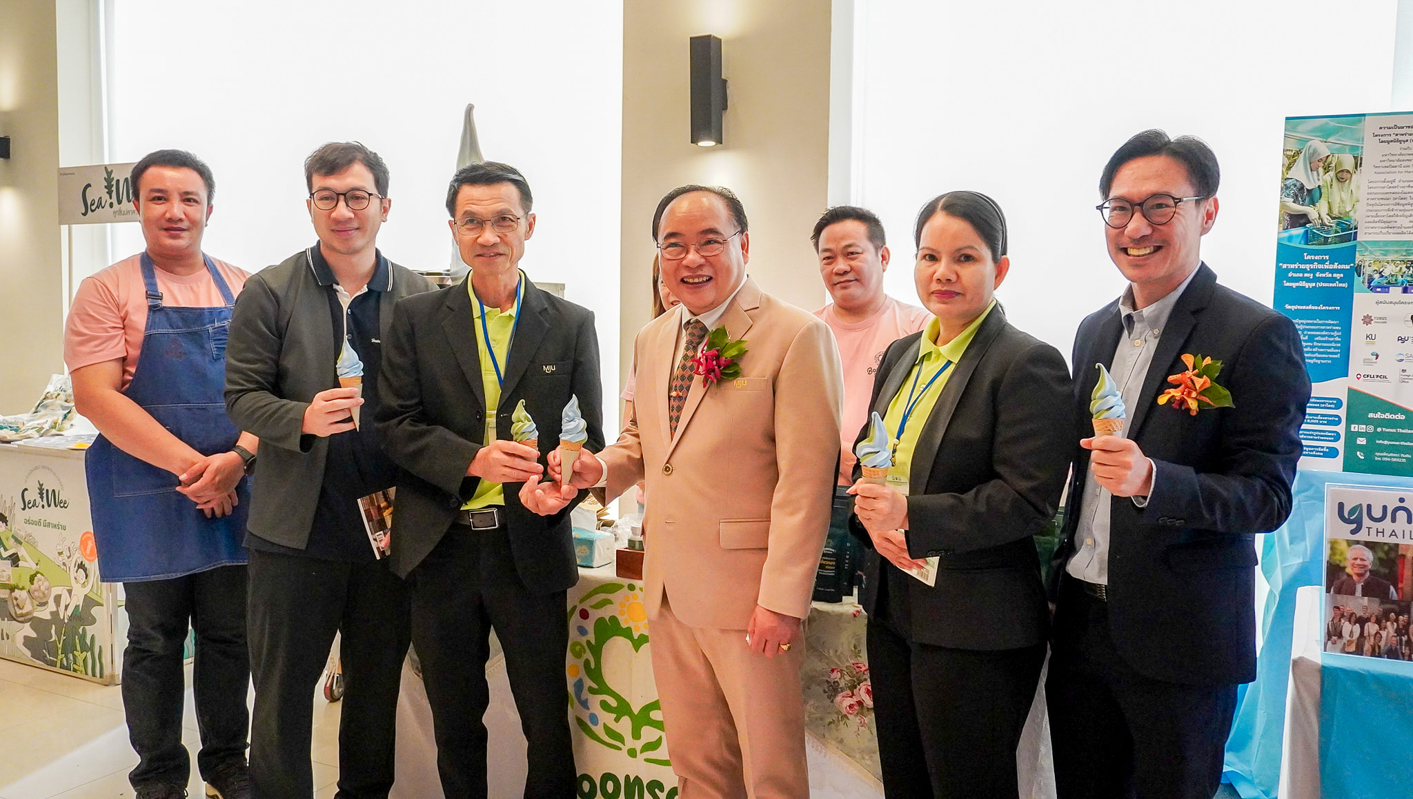 คณะบริหารธุรกิจ มหาวิทยาลัยแม่โจ้ ร่วมพิธีเปิดการประชุมวิชาการสาหร่ายและแพลงก์ตอนแห่งชาติ ครั้งที่ 11 นวัตกรรมสาหร่ายและแพลงก์ตอนเพื่อเป้าหมายการพัฒนาที่ยั่งยืน  